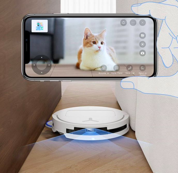 Ecovacs Robotický vysávač Deebot T50 Pre Omni White 11